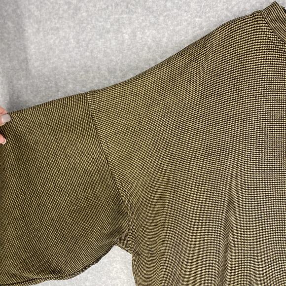 ⛳️ Crabble CS Sportswear Mens XL Tan Black Vintage Golf Sweater 90s ⛳️ - Picture 7 of 9